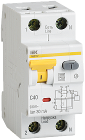 АВДТ 32 C10 - Автоматический Выключатель дифференциального тока [MAD22-5-010-C-30]