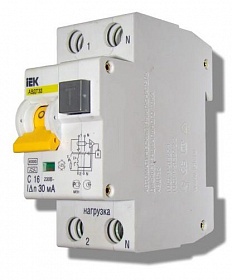 АВДТ 32М С25 10мА - Автоматический Выключатель дифференциального тока ИЭК [MAD32-5-025-C-10]