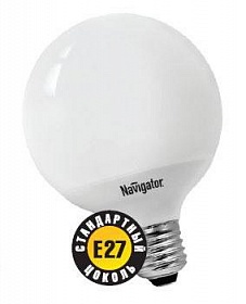 Лампа 23Вт 94 274 NCL-G105-23-827-E27 ( шар ) Navigator