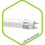 Лампа светодиодная LED-T8R-std 10Вт 160-260В G13 4000К 800Лм 600мм прозрачная повор [4690612007052]