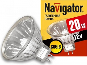 Лампа Navigator 94 202 MR16 20W 12V 2000h [94202]