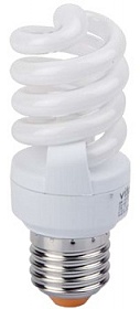 Лампа VITOONE/ZEN/20W/E27/6400K/T2/SPIRAL/CFL [1412160]