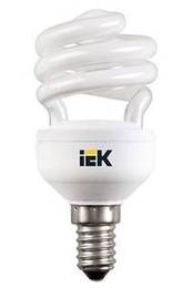 9Вт Лампа энергосберегающая спираль КЭЛ-S Е14 9Вт 4200К Т3 ИЭК LLE20-14-009-4200-T3