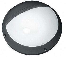 Светильник Navigator NBL-PR3-12-4K-BL-IP65-SNR-LED 94846 круг черный c датчиком движения (аналог НПБ1107) [18609]