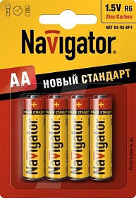 Элемент питания Navigator 94 758 NBT-NS-R6-BP4 [17009]