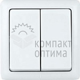 VA56-232-B Хит О/У белый выключатель 2 кл (168 шт.)