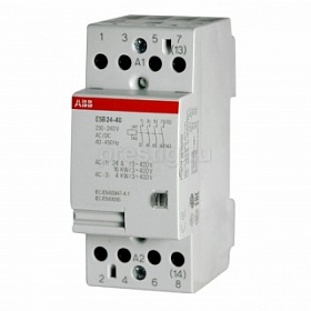 Модульный контактор ESB-63-30 (63А AC1) кат 230В AC/DC [GHE3691502R0006]