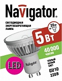 Лампа светодиодная NLL-PAR16-5-230-3K-GU10 94264 (35Вт) [18588]