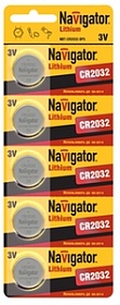 Элемент питания Navigator 94 765 NBT-CR2032-BP5 [17014]