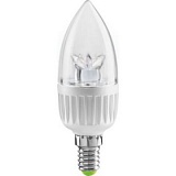 Лампа светодиодная NLL-C37-7-230-2.7K-E14-CL 71854 (свеча прозеткар) [19538]
