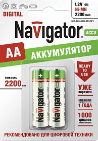 Аккумулятор Navigator 94785 NHR-2200-HR6-RTU-BP2 [17641]