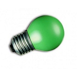 Лампа накаливания зеленая 10Вт Е27 d45mm (100шт)