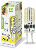Лампа светодиодная LED-JCD-standard 2Вт 160-220В GY6.35 3000К 180Лм [4690612004013]