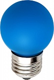 Лампа накаливания синяя 10Вт Е27 d45mm (100шт)