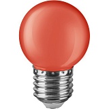 Лампа светодиодная Navigator 71 827 NLL-G45-1-230-R-E27 красный [19804]