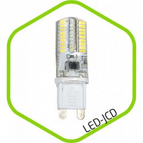 Лампа светодиодная LED-JCD-standard 5.0Вт 220В G9 3000К [4690612004594]